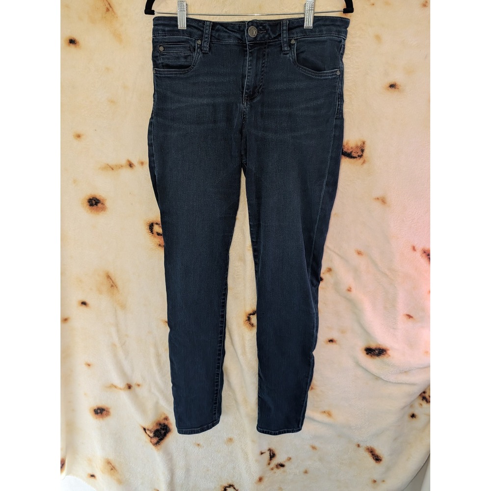 KUT from the Kloth Diana Skinny Jeans Womens Size 8 Dark Blue Stretch Denim